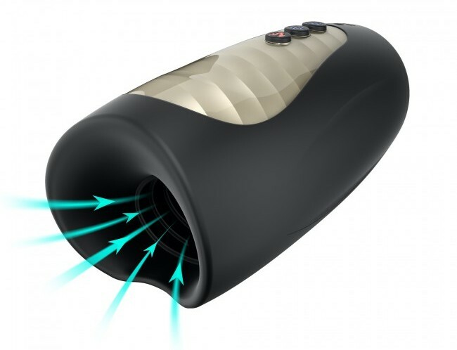 〔法國原裝進口〕Man.Wand Pump One 電動飛機杯 - 黑色