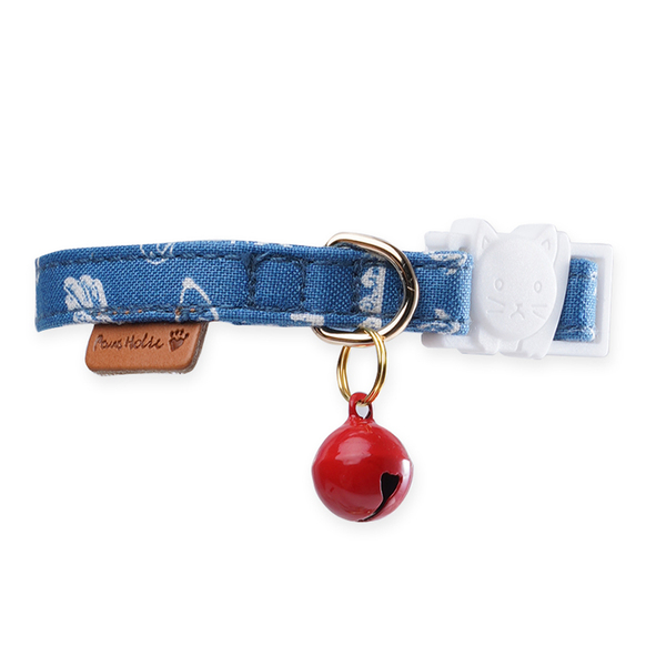 【Pawsholic爪迷 】貓咪鈴鐺安全項圈-動物世界