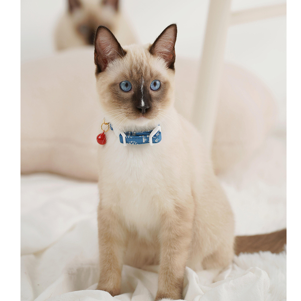 【Pawsholic爪迷 】貓咪鈴鐺安全項圈-動物世界