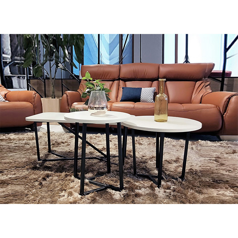 Dutch 石英石茶几〔CB335〕【茶几/茶几桌/石面茶几】