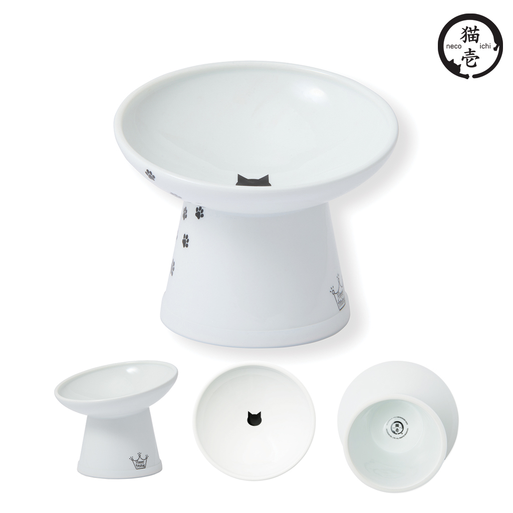 貓壹 快樂食光 『斜』淺口食碗