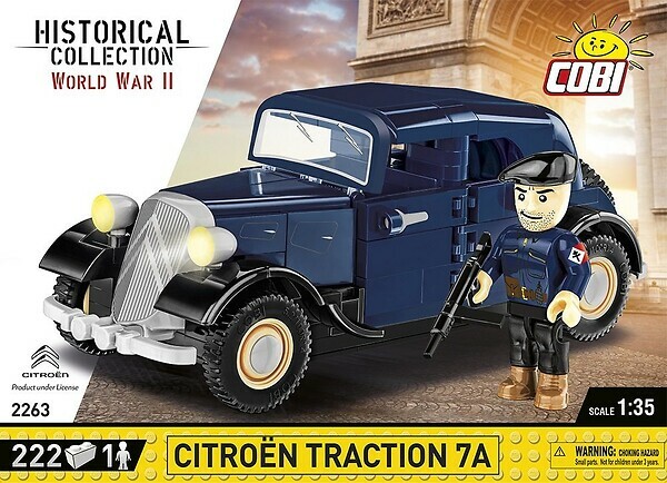 Cobi : 雪鐵龍 2263 1934 雪鐵龍 TRACTION 7A (222pcs)