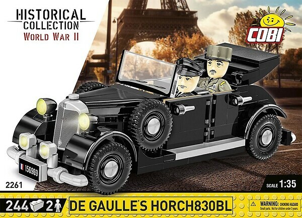 Cobi : WWII 2261 CDG'S 1936 霍奇 830 (245pcs)