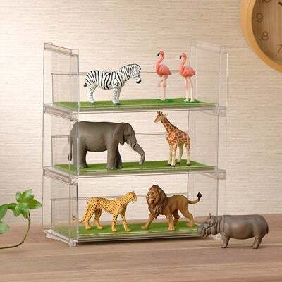 小物展示架/19.8x9.3x8.1cmディスプレイラック