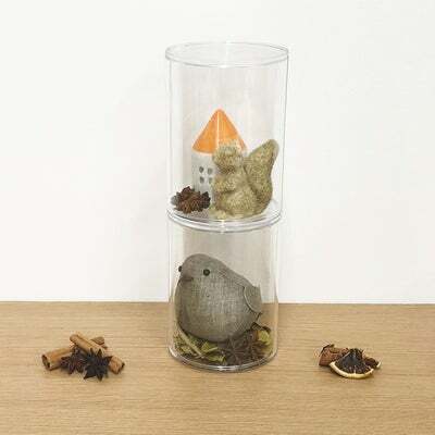 圓柱型小物展示盒/9x11.2x9cmディスプレイケース