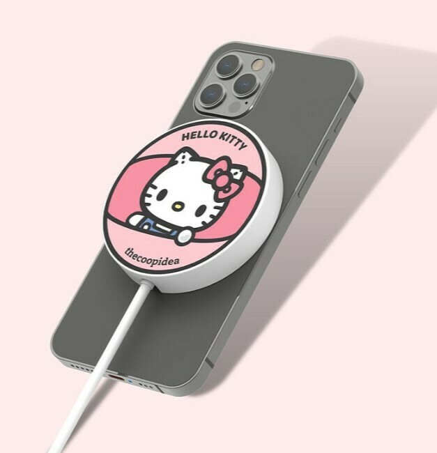 Sanrio MagSafe 磁吸無線充電板｜Hello Kitty / Little Twin Stars / Cinnamoroll｜15W快充｜香港行貨 一年保養