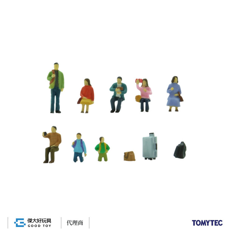 TOMYTEC 319856 人間系列134 出遊的乘客