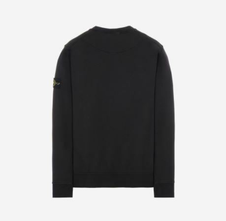 Stone Island 63051 Crewneck Sweatshirt Black - 22SS