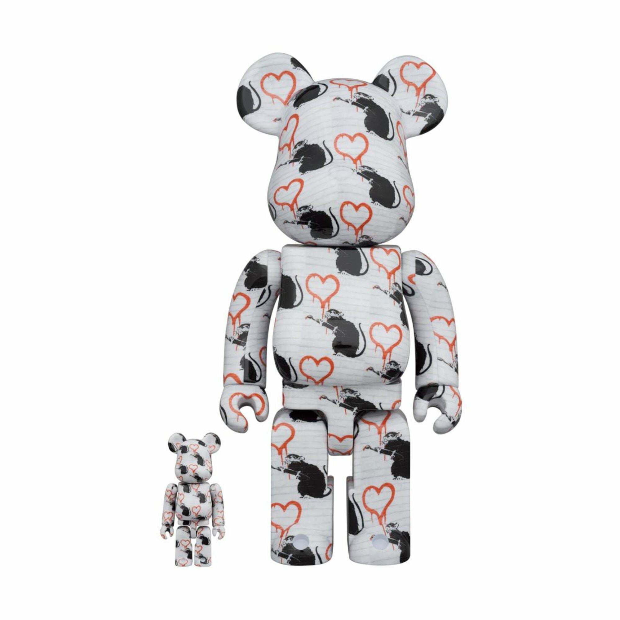 BE@RBRICK LOVE RAT 100% & 400%