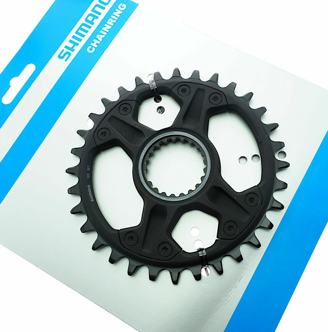 Catena Shimano Deore 32T Per Mountain Bike – Corona 1x12 Velocità, Y0L198050 - 3