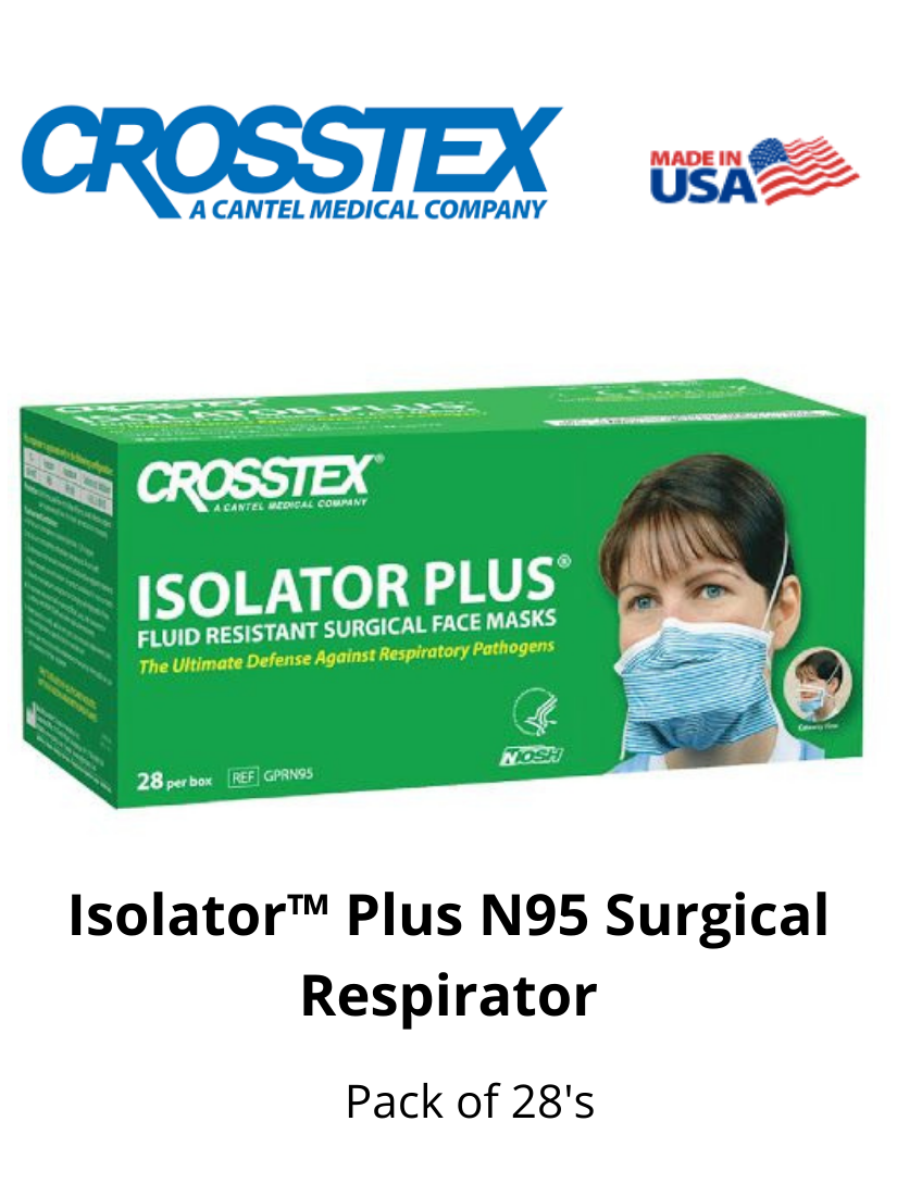 Crosstex Isolator Plus N95 Surgical Mask