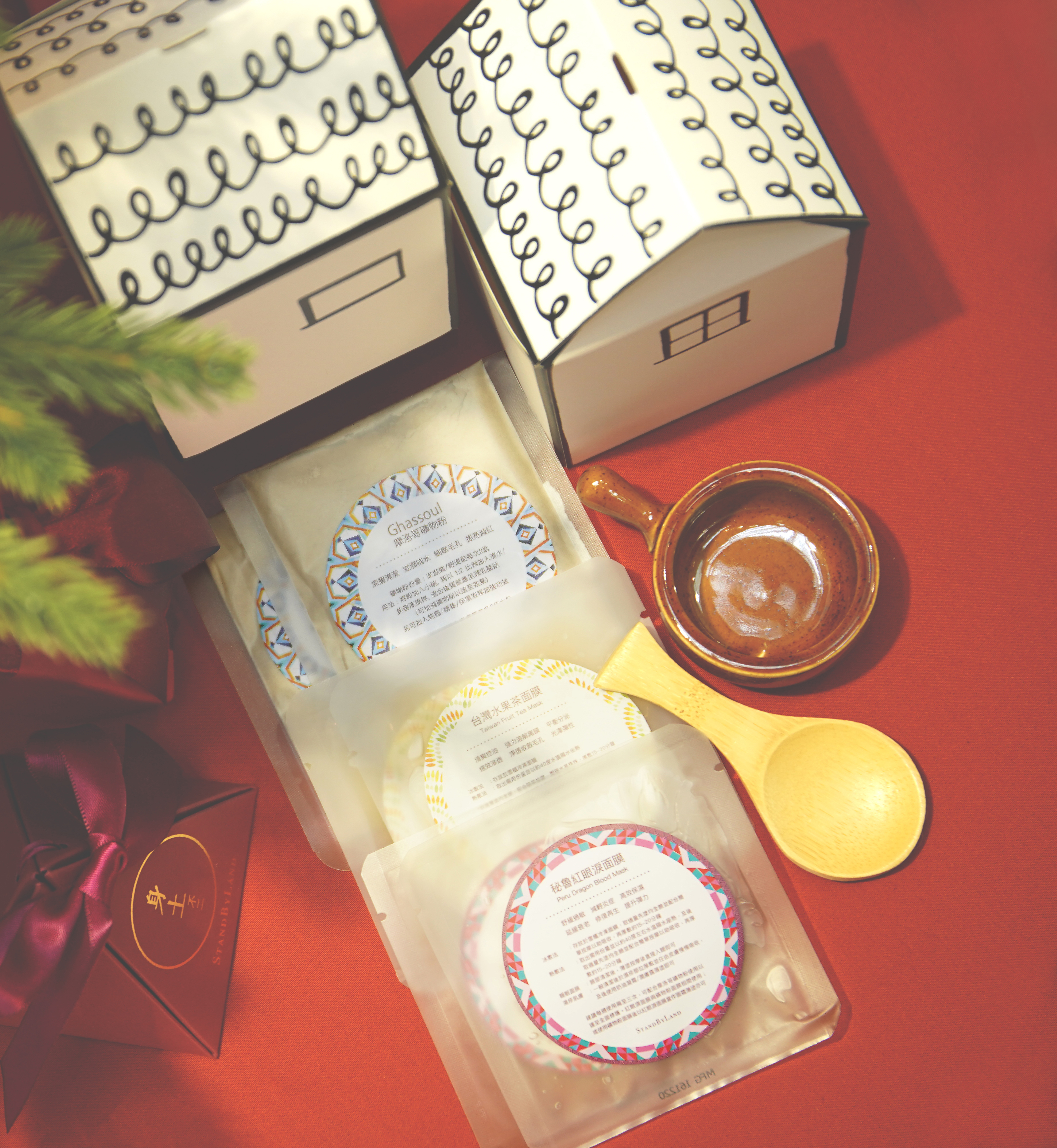 面膜禮盒裝 (四季面膜試用每款2包，共6包)