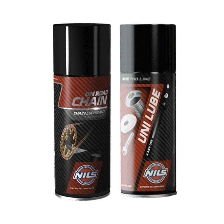 NILS 義大利鈮斯（乾式）油封鏈條油＋鏈條清潔噴霧