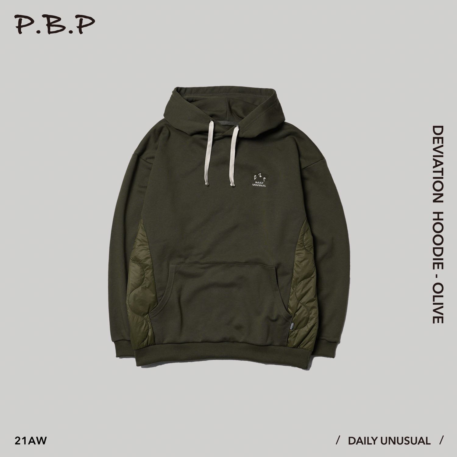 P.B.P - Deviation Hoodie - Olive