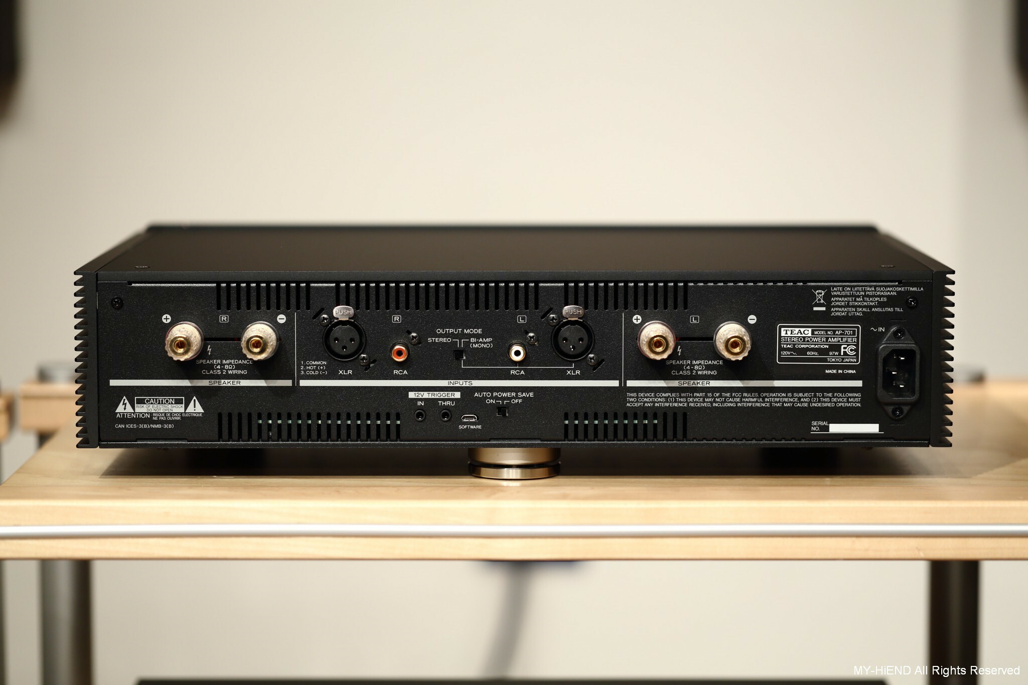 TEAC AP-701後級擴大機