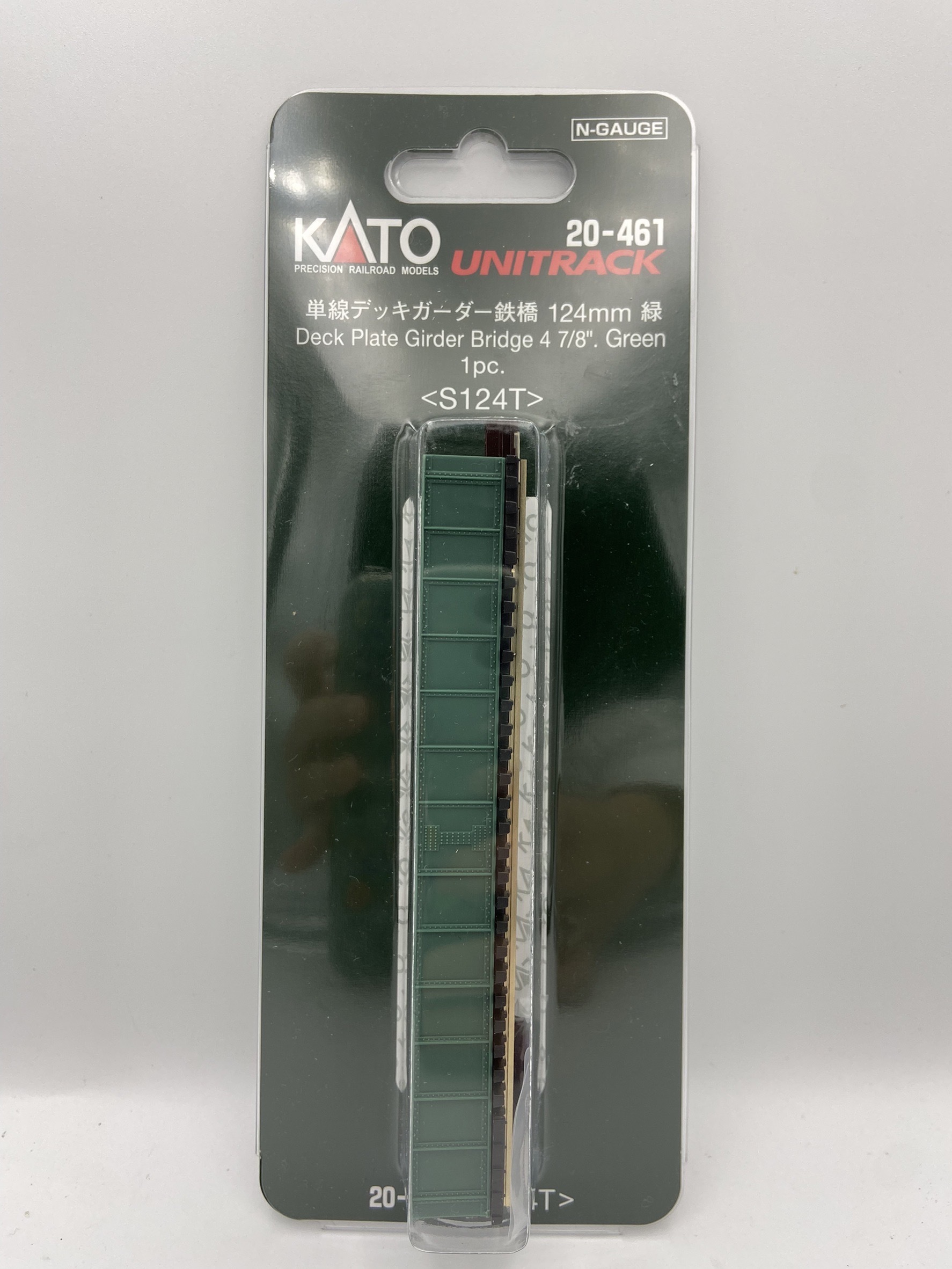 Kato 20-461 N規 綠色鐵橋 124mm