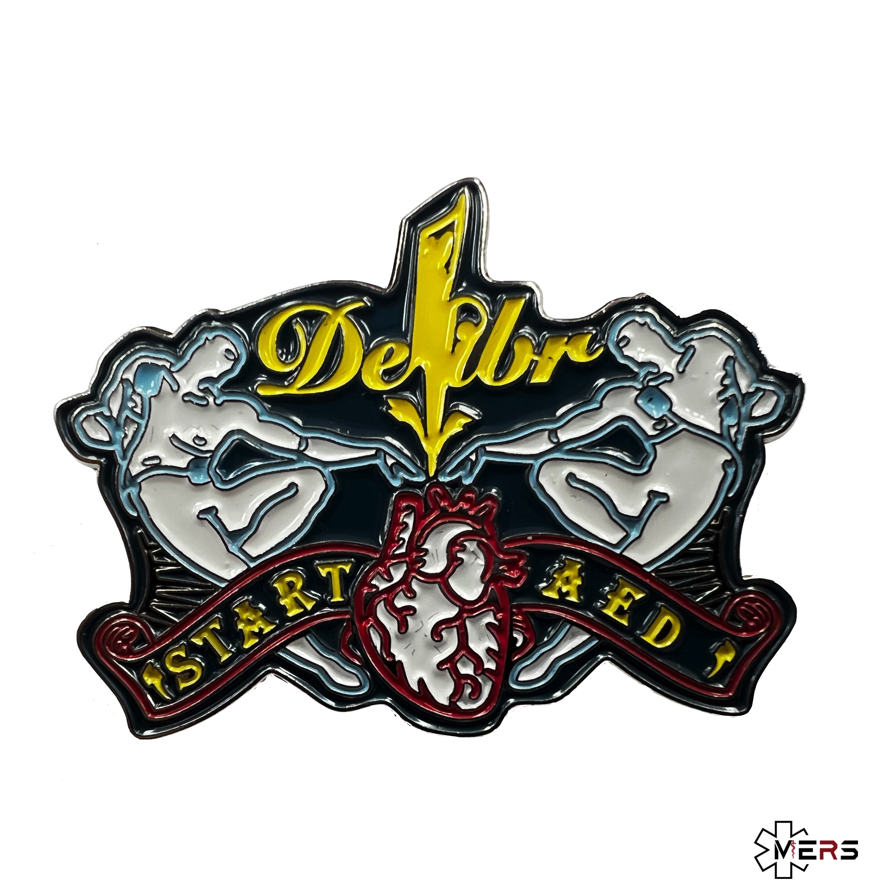 Panda Rescue AED 襟章