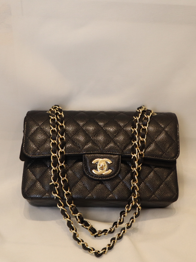 Inside a Medium Classic Chanel Double Flap Bag - Lollipuff