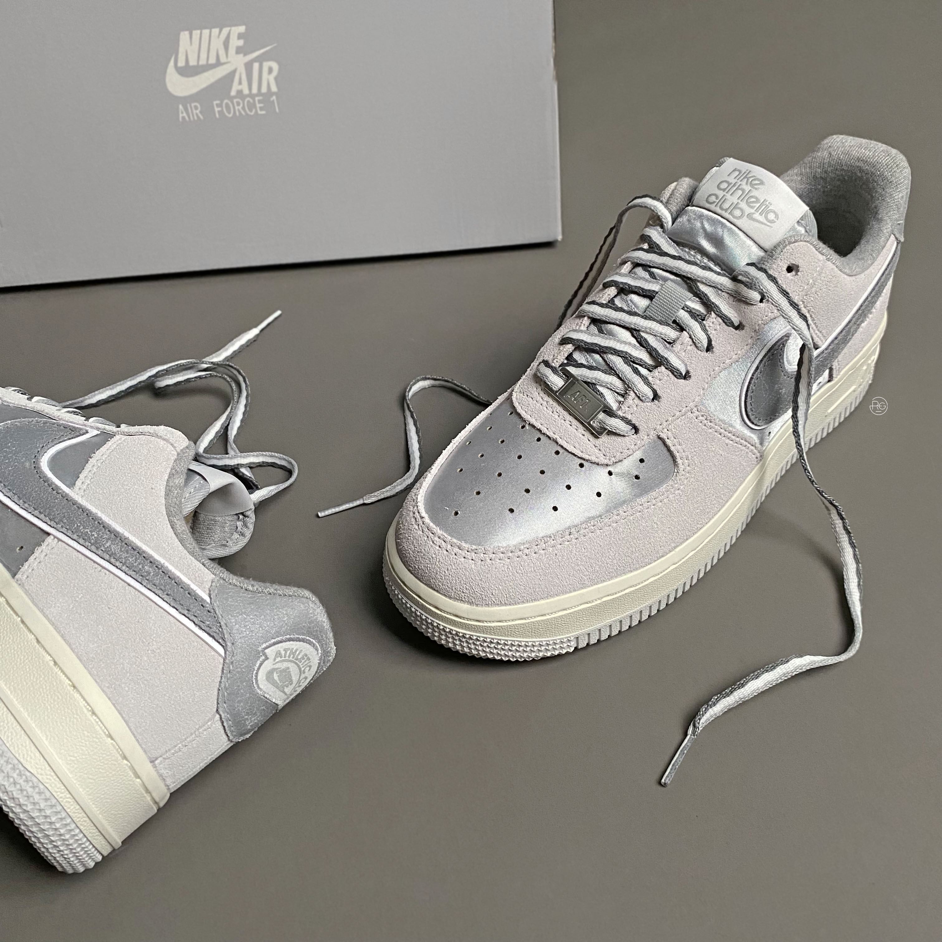 Nike Air Force 1 '07 LX 煙灰銀絲綢(DQ5079-001)