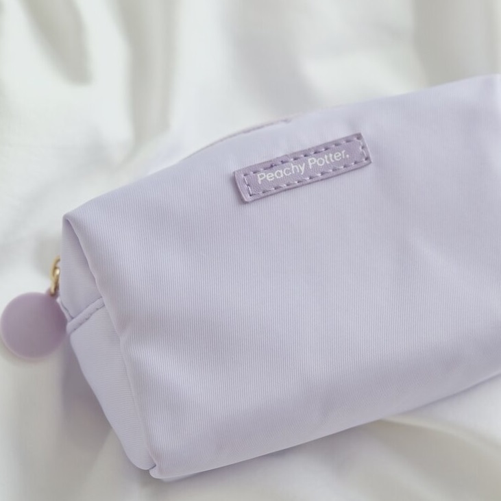 LILAC MAKEUP BAG BY PEACHY POTTER