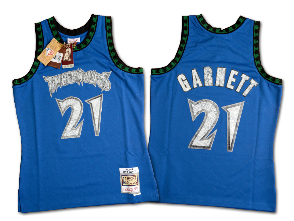 Mitchell & Ness NBA 明尼蘇達灰狼隊Kevin Garnett 75週年Swingman