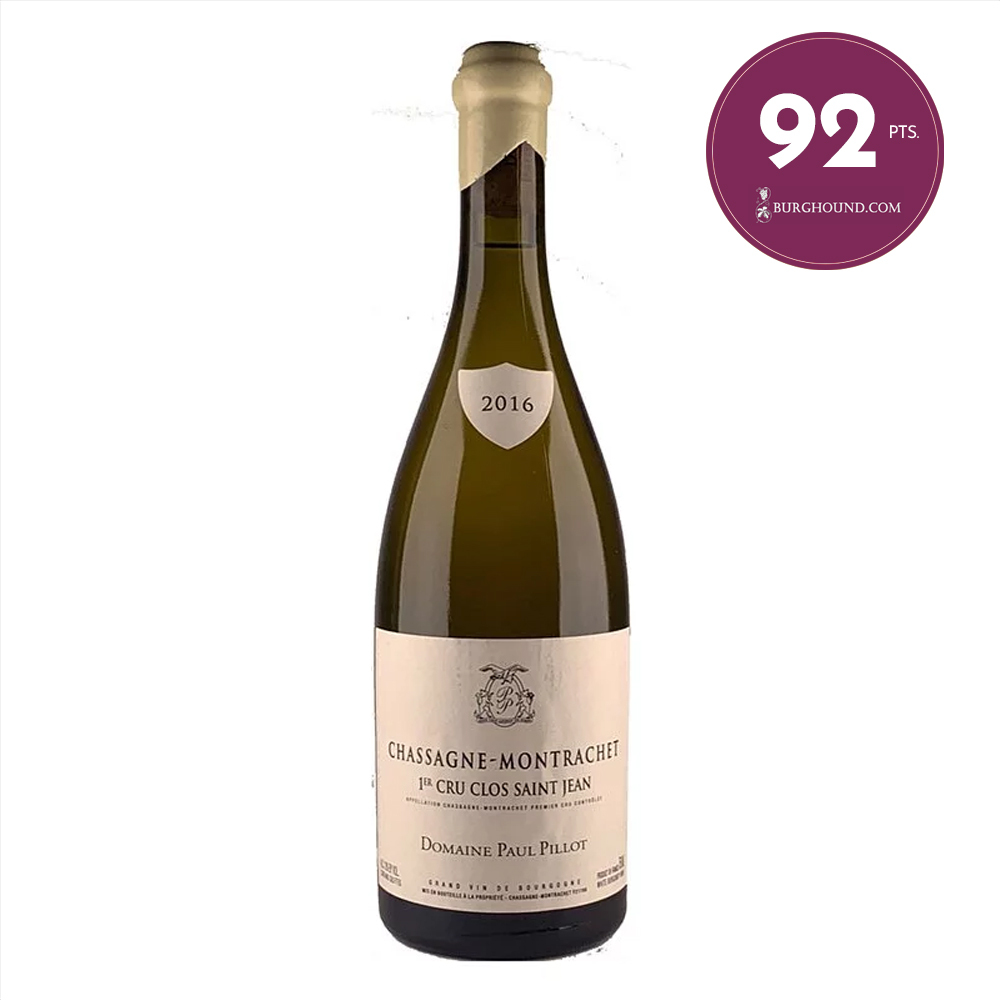 Paul Pillot Chassagne-Montrachet 1er Cru Clos Saint-Jean 2016