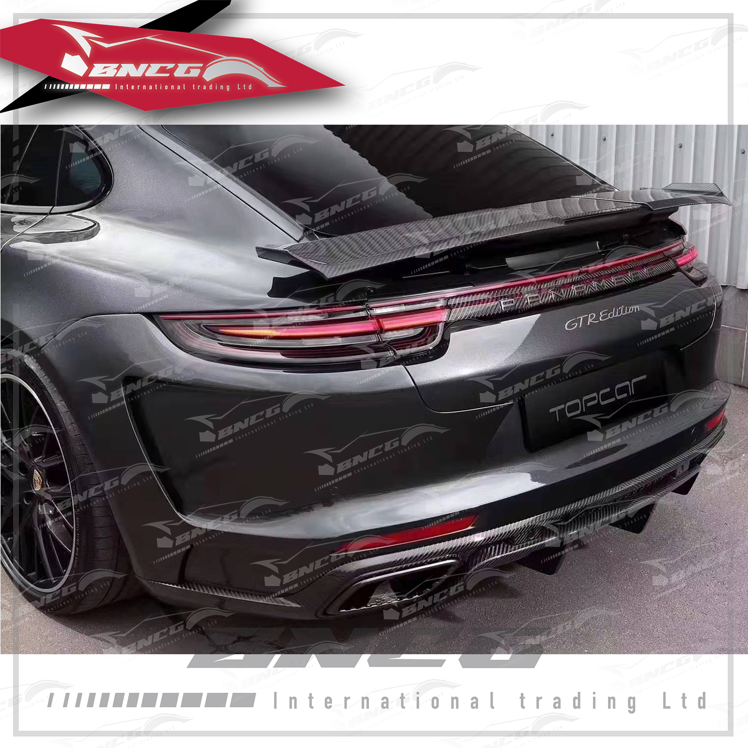 保時捷 Porsche Panamera 971 改裝 卡夢 碳纖維 外觀件 空力套件 前導流 後導流 側裙