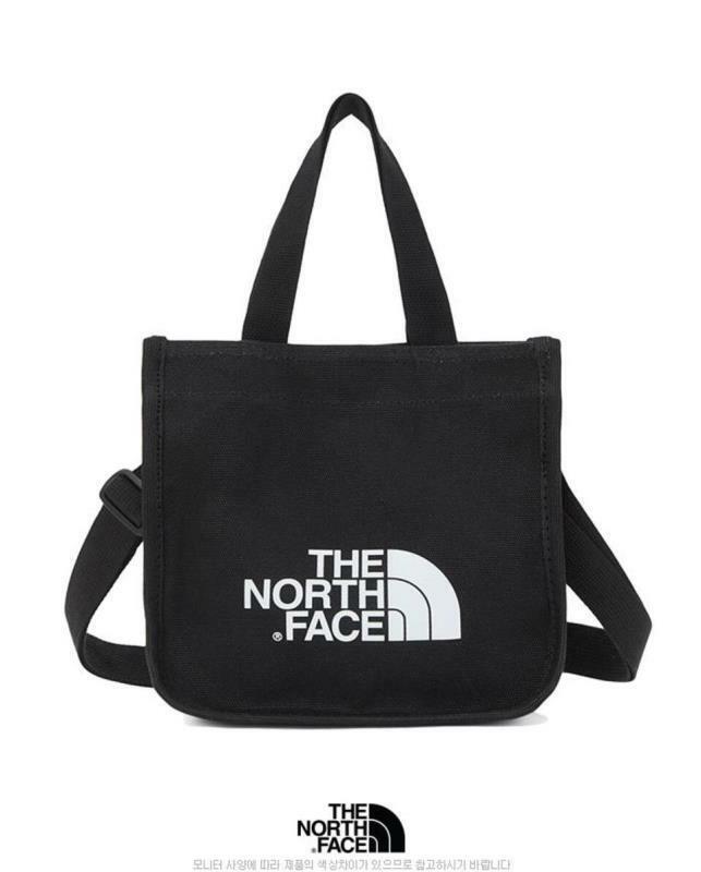 🇰🇷韓國直送 TNF WHITE LABEL 經典 Logo 文青手提斜孭帆布袋 | 好看又超耐用 (逢星期日截單後14-21個工作天發貨)