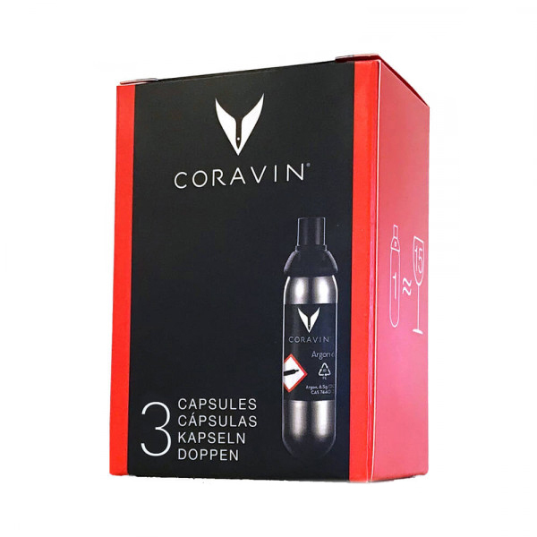 Coravin Capsules 3 pack