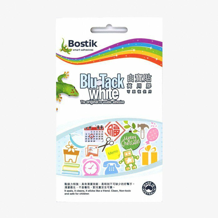 波士的 Blu-tack 寶貼萬用膠 (白色) 75g