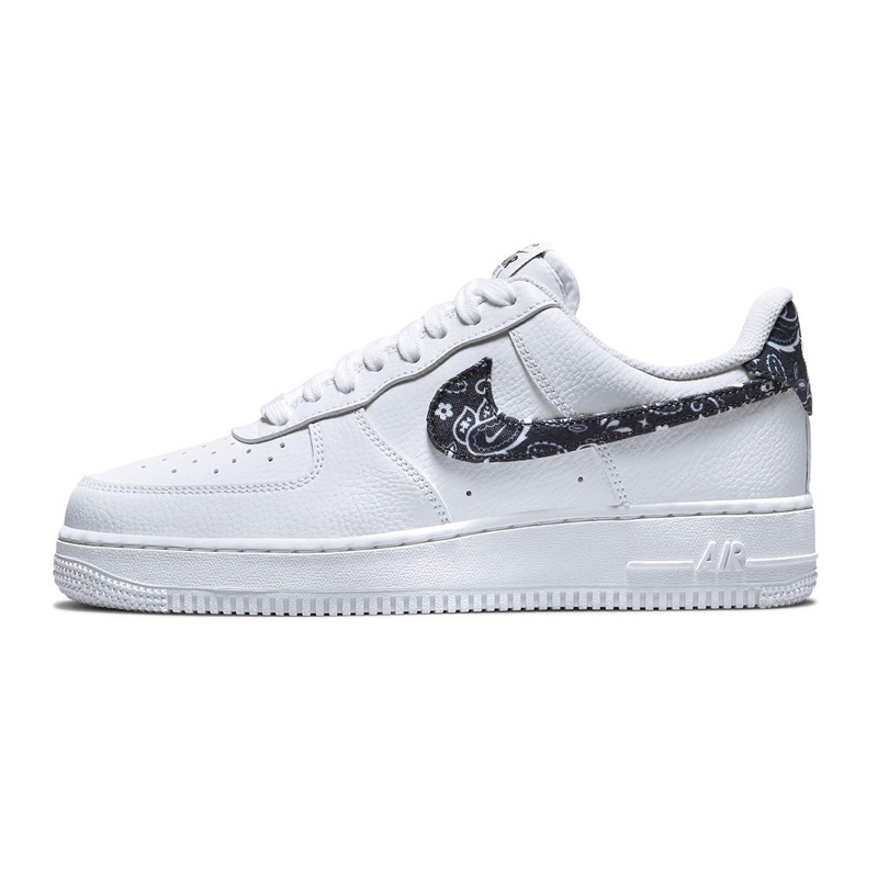 Nike Air Force 1 Low '07  " Black Paisley " 白 變型蟲勾 女款 DH4406-101 [台灣現貨]