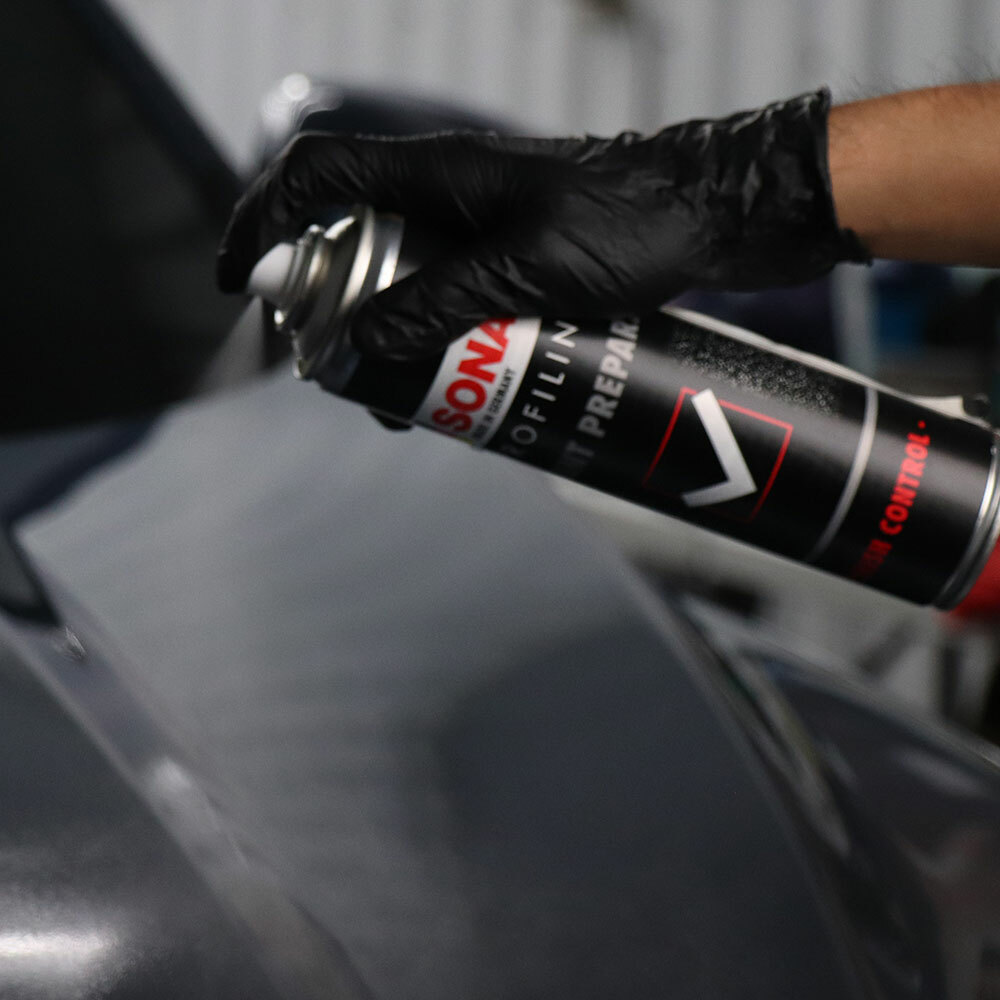 使用SONAX前導劑脫脂