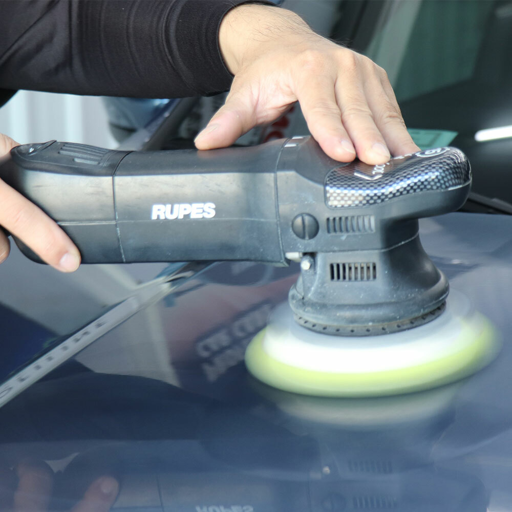 使用拋光機處理