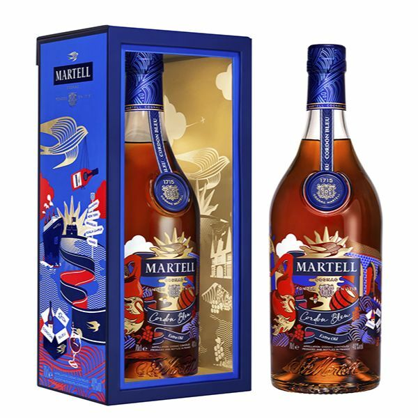 新品未開封　MARTELL CORDON BLEU 1L 40% Martell Cordon Bleu 2024 Travel Exclusive Limited Edition 40