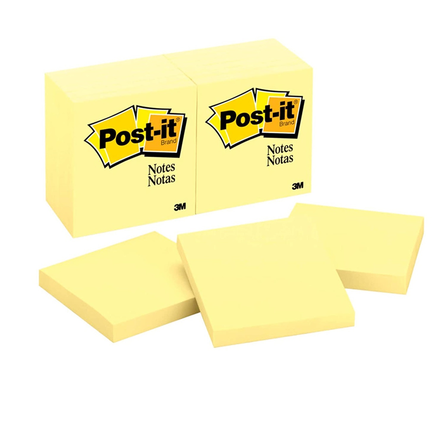 3M 3x3" Postit Memo Note 黃色報事貼 654