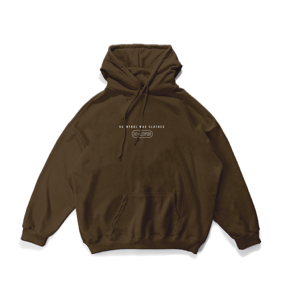 MAXXC 火焰LOGO環帽T-咖啡