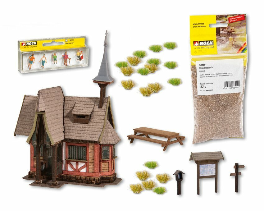 Noch 65617 HO規 徒步旅行場景組