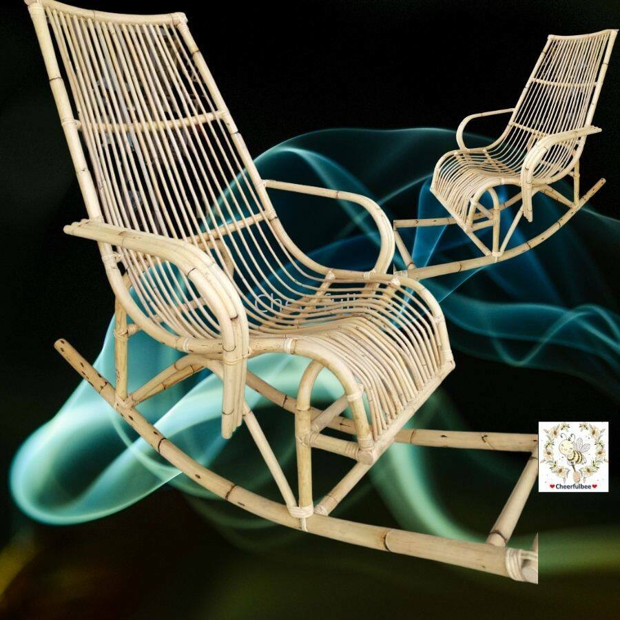 Extra Large Tripple Handle Rocking Chair