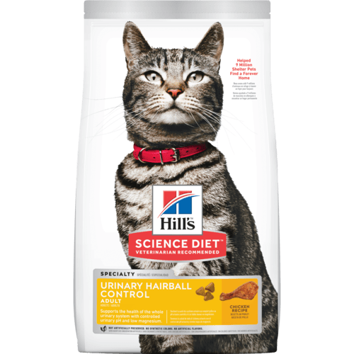 HILLS SD Feline Adult Urinary Hairball Control．3.5lb/15.5lb