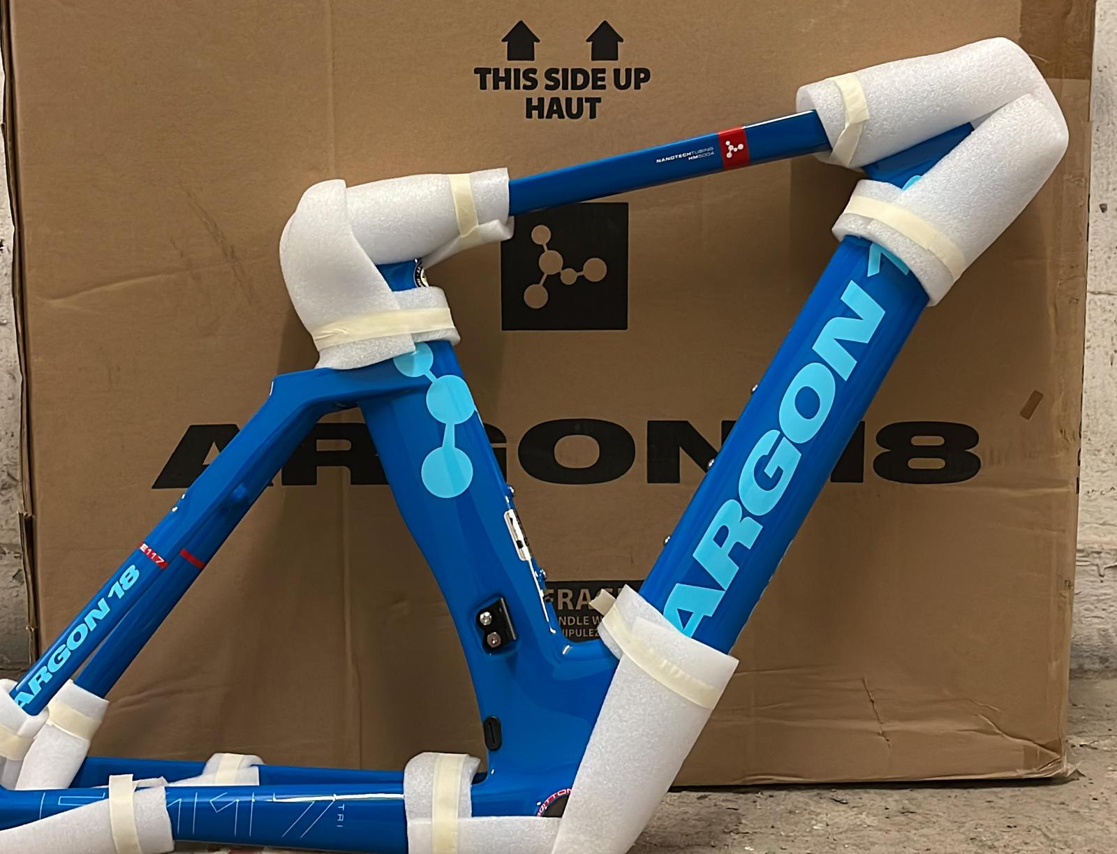 Argon E117 Tri frameset (rim brake)