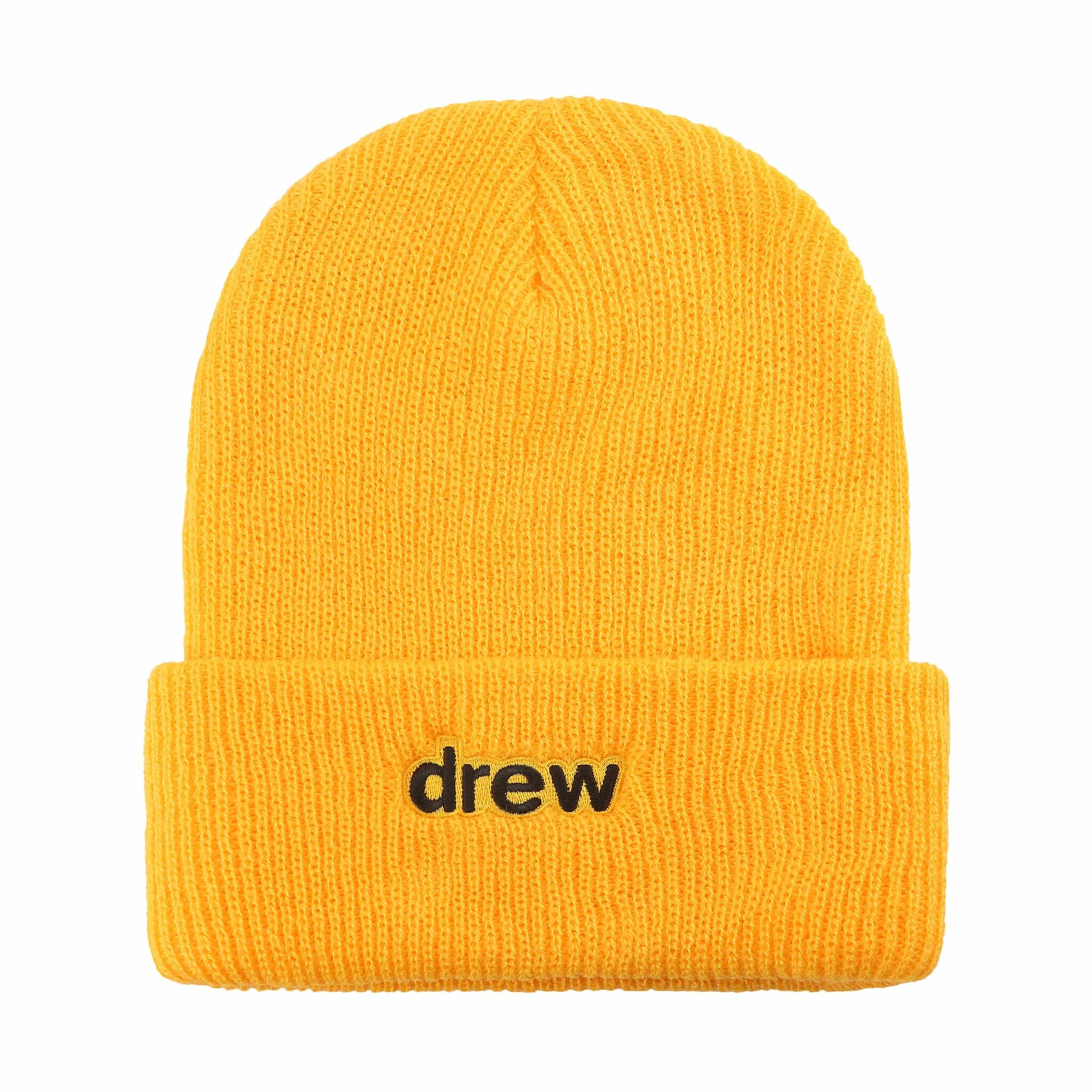 Drew house secret soft rib beanie 字體logo 毛帽