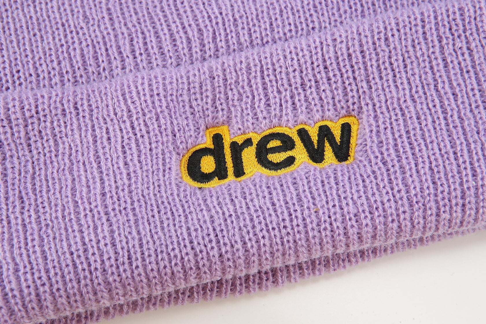 Drew house secret soft rib beanie 字體logo 毛帽