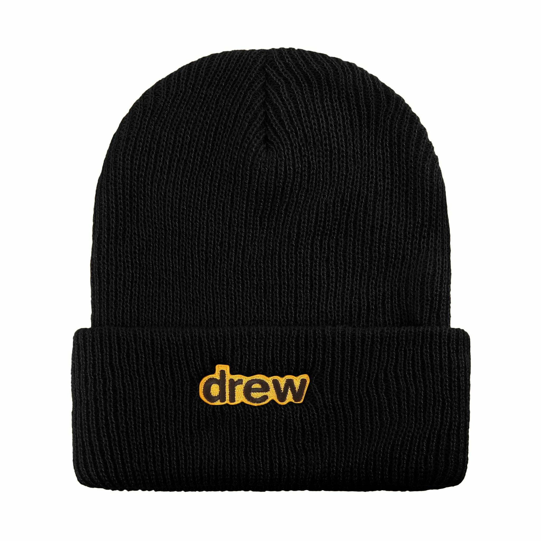 Drew house secret soft rib beanie 字體logo 毛帽