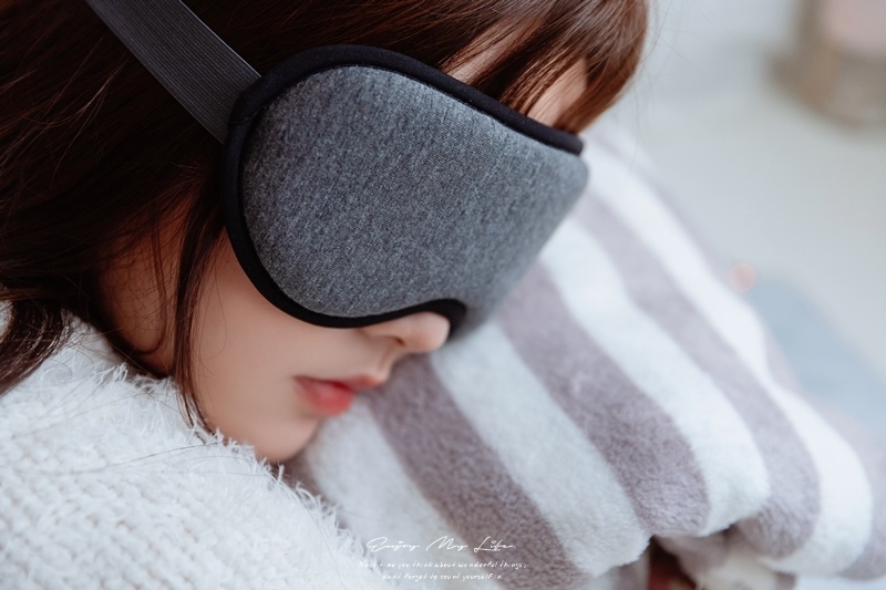 Ami芽芽推薦磁吸式三段溫控定時立體熱敷眼罩，3C族必備