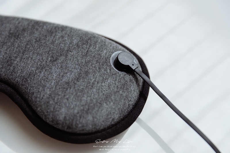 Ami芽芽推薦磁吸式三段溫控定時立體熱敷眼罩，3C族必備