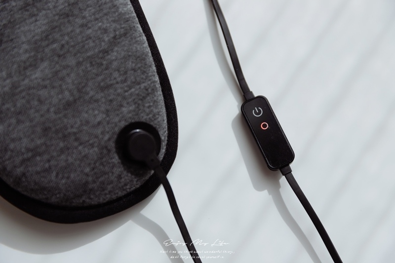 Ami芽芽推薦磁吸式三段溫控定時立體熱敷眼罩，3C族必備