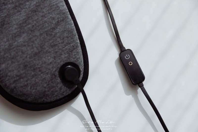 Ami芽芽推薦磁吸式三段溫控定時立體熱敷眼罩，3C族必備