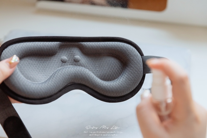 Ami芽芽推薦磁吸式三段溫控定時立體熱敷眼罩，3C族必備