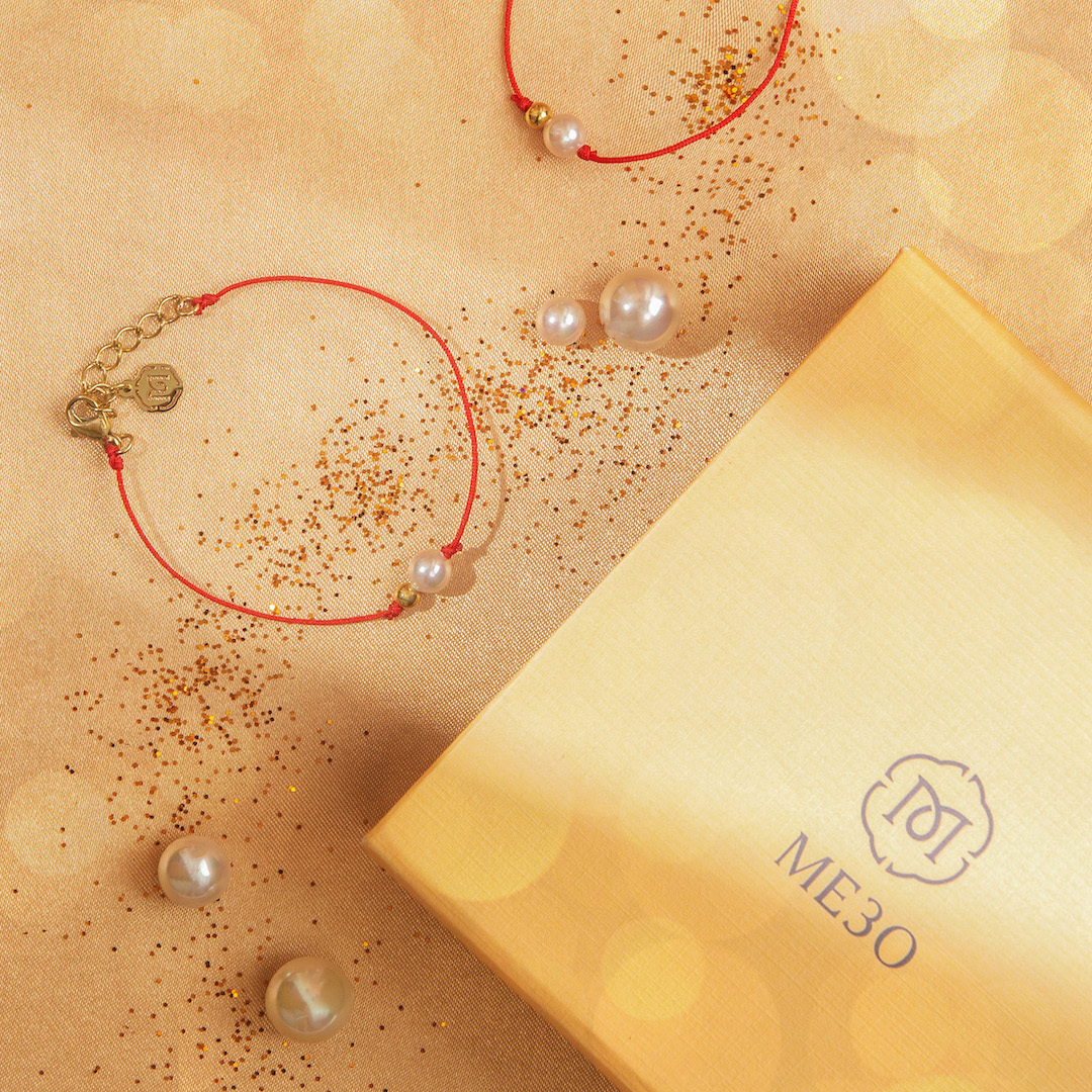 【ME30】Blog-Lucky ME 珍珠紅繩