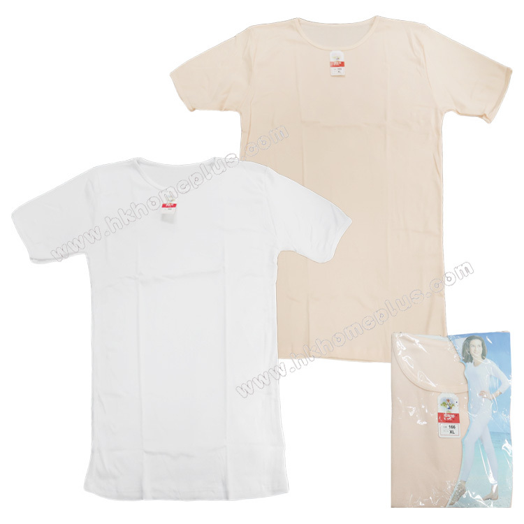 2件裝 祖麗嬌: 女裝圓領短袖衫 (F / XL碼)